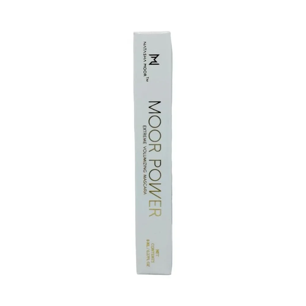 Natasha Moor MOOR POWER Extreme Volumizing Mascara - 0.27 fl oz / 8 ml - Black
